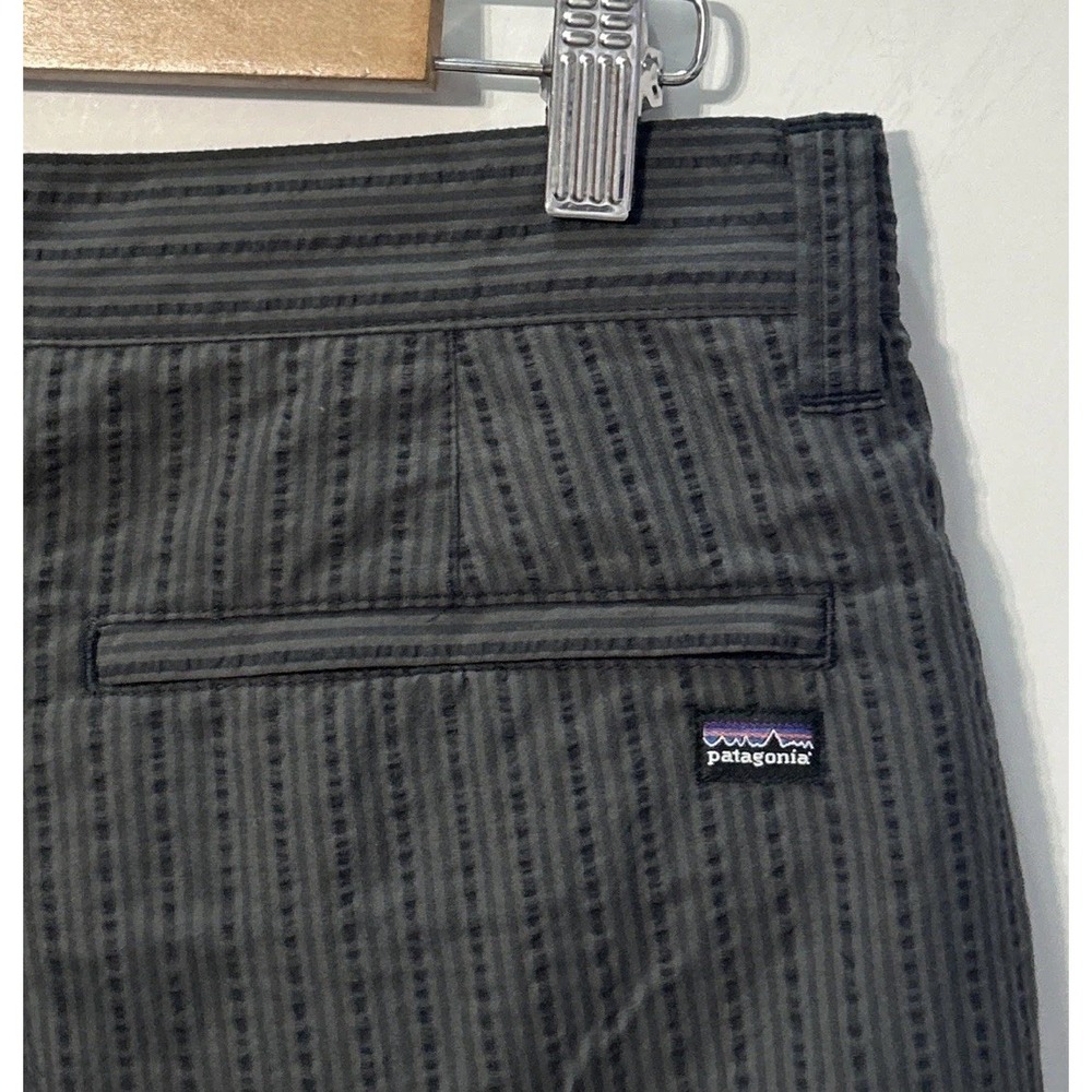 Mens Vintage Patagonia Thrift Shorts Striped Sz 32 Gray 57627 EC S00' Organic